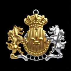 Силиконовый молд № 2063 Герб геральдический