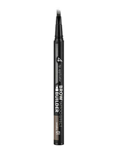 LuxVisage Маркер для бровей c эффектом микроблейдинга BROW BUILDER TATTOO EFFECT 01 Smoky