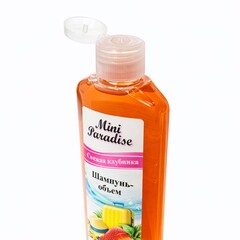 Floresan MINI PARADISE Шампунь-объем для волос СВЕЖАЯ КЛУБНИКА 80мл (Ф-847)