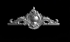 Силиконовый молд Орнамент № 033 -м