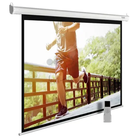 Экран Cactus 130" 175x280см MotoExpert CS-PSME-280x175-WT 16:10 настенно-потолочный рулонный белый (моторизованный привод)