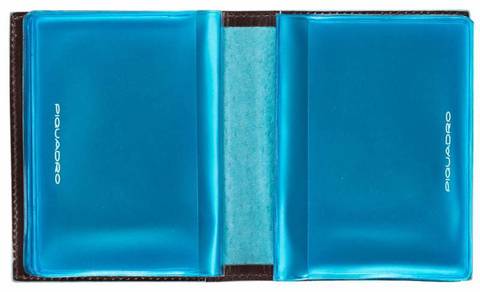 Чехол для кредитных карт Piquadro Blue Square PP1395B2/N чёрный натур.кожа