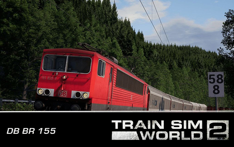 Train Sim World 2: DB BR 155 Loco Add-On (для ПК, цифровой код доступа)