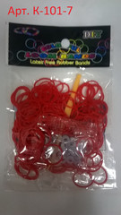 Набор из РЕЗИНОК Rubber Band одноцветные (200 шт.), арт. К-101