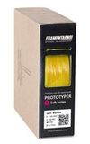 Пластик для 3Д принтера Filamentarno! Prototyper T-Soft прозрачный. Цвет желтый, 1.75 мм, 750 грамм