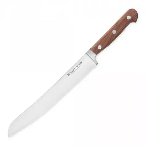 Нож для хлеба 20см Berger Cutlery Classic Walnut