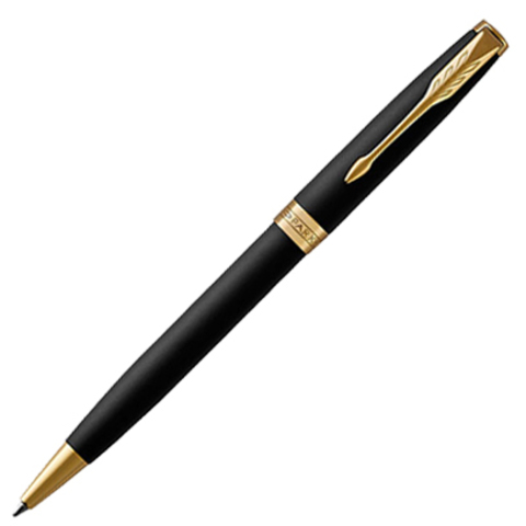 Parker Sonnet Core - Matte Black GT, шариковая ручка, M, BL