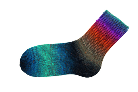 Носочная пряжа Gruendl Hot Socks Spectra IV (02)