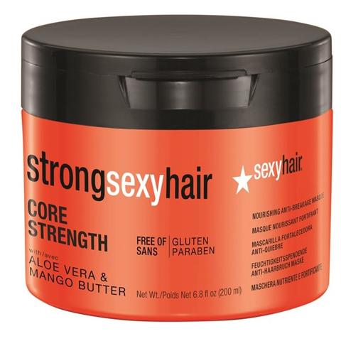Sexy Hair Strong: Маска восстанавливающая для прочности волос (Core Strength Nourishing Anti-breakage Masque)