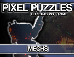 Pixel Puzzles Illustrations & Anime - Jigsaw Pack: Mechs (для ПК, цифровой код доступа)