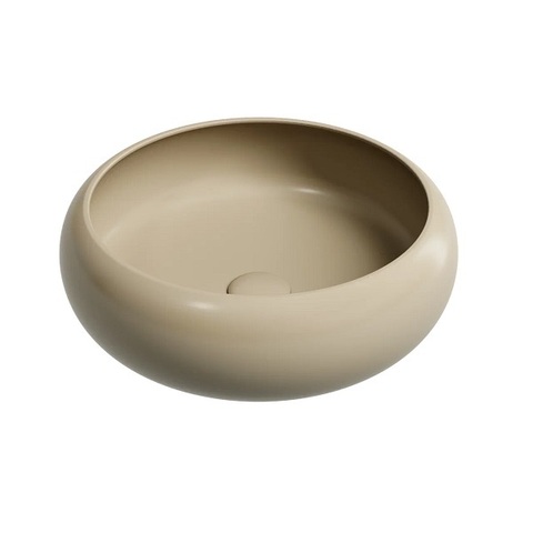 Ceramica Nova CN6050MC Умывальник чаша накладная круглая (цвет Капучино Матовый) Element 360*360*120мм