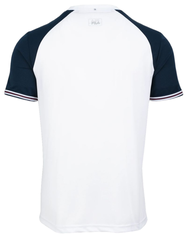 Детская теннисная футболка Fila T-Shirt Alfie Boys - white/peacoat blue