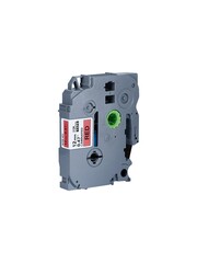 Кассета с лентой S'OK by Sakura Printing TZE431 для Brother, черный на красном, 12мм, 8м, наклейка