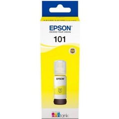 Картридж Epson L101 с желтыми чернилами Epson EcoTank для L4150/L4160/L6160/L6170/L6190. C13T03V44A 70 мл, Dye