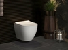 Berges 43277 Комплект  для монтажа подвесного унитаза: инсталляция NOVUM, кнопка L4 Soft Touch белая, унитаз OKUS, сиденье дюропласт Toma Slim SO, микролифт, быстросъем