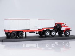 Ural-377S with semi-trailer ODAZ-935 1:43 Start Scale Models (SSM)