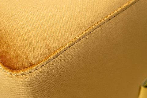 Пуф 42х42х44см Garda Decor Mario Velv Orang оранжевый