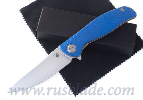 Shirogorov F3 NS M398 Blue Micarta 