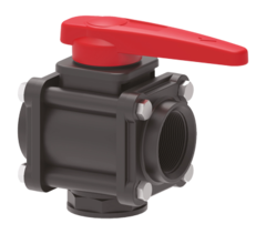 Кран шаровый трехходовой 3’ STERH - арт.552024