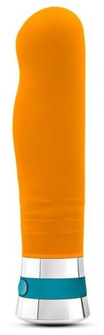Оранжевый вибромассажер LUCENT - 17,2 см. - Blush Novelties Aria BL-76619