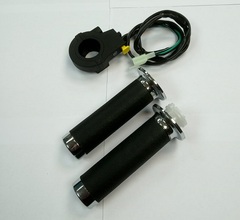 Ручка газа + ручка левая для веломотора F80