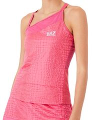 Теннисный топEA7 Woman Jersey Tank - fancy pink yarrow