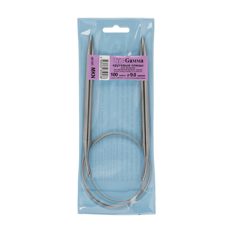 Спицы круговые Gamma MKN 100см, №9
