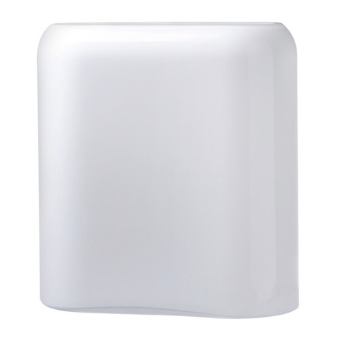 Ваза 27.6см Nude Glass Слои белая