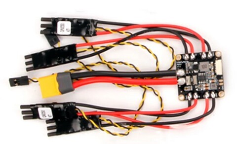 Набор для сборки квадрокоптера Holybro QAV250 Complete Kit (Pixhawk 6C mini/tele 915 MHz/M10 GPS/FPV VTX+Camera)