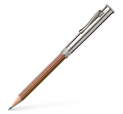 Подарочный настольный набор Graf von Faber-Castell Perfect Pencil с запасными карандашами коричневый (118517)