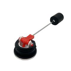 Датчик уровня топлива круглый UNITED PARTS для бензиновых генераторов и дизельных нагревателей 12-15 кВт (для отверстия диаметр 30мм, длина 130мм)