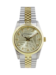 Часы кварцевые Venus, золотистые