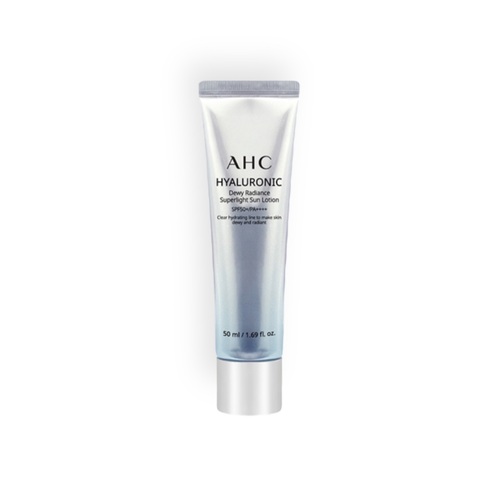 AHC Hyaluronic dewy radiance  super light sun lotion SPF50+ PA++++
