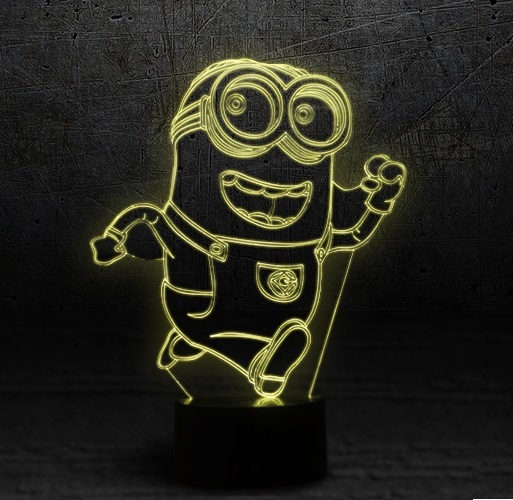 3D светильник Миньон — 3D light Mignon