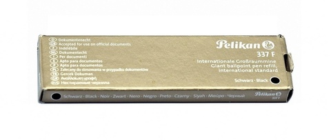 Стержень Pelikan Giant 337 M для шариковой ручки, формат G2, Middle, Black (915405)