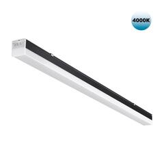 359111 OVER NT23 000 черный Светильник линейный, в комплекте прямой соединитель,крепёжные планки, сетевой кабель 2м IP20 LED 30W 4000K 100-265V BITS