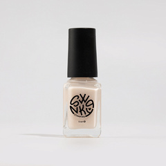 Лак Swanky Stamping для ногтей Укрепляющий №01 молочно-белый 6мл