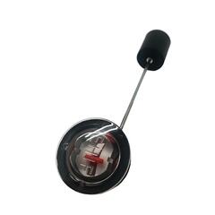 Датчик уровня топлива круглый UNITED PARTS для бензиновых генераторов и дизельных нагревателей 12-15 кВт (для отверстия диаметр 30мм, длина 130мм)