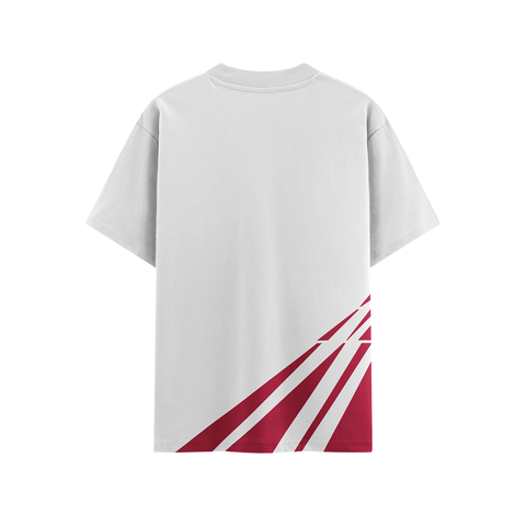 Футболка оверсайз с нанесением Ямал "Дорога"