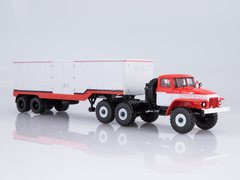 Ural-377S with semi-trailer ODAZ-935 1:43 Start Scale Models (SSM)