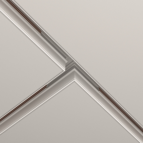 Коннектор Т-образный встраиваемый под ГКЛ 12,5мм Maytoni Exility TRA034CT-42.12W