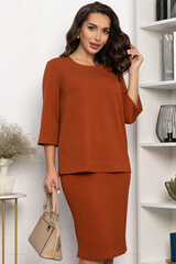Костюм трикотажный Джуди (терракот) К14341-10М LT Collection