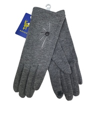 Перчатки. Женские. Верх: Спандекс. Текстильные.Подклад: Плюш-флис. 12 шт в упаковке, разный цвет.