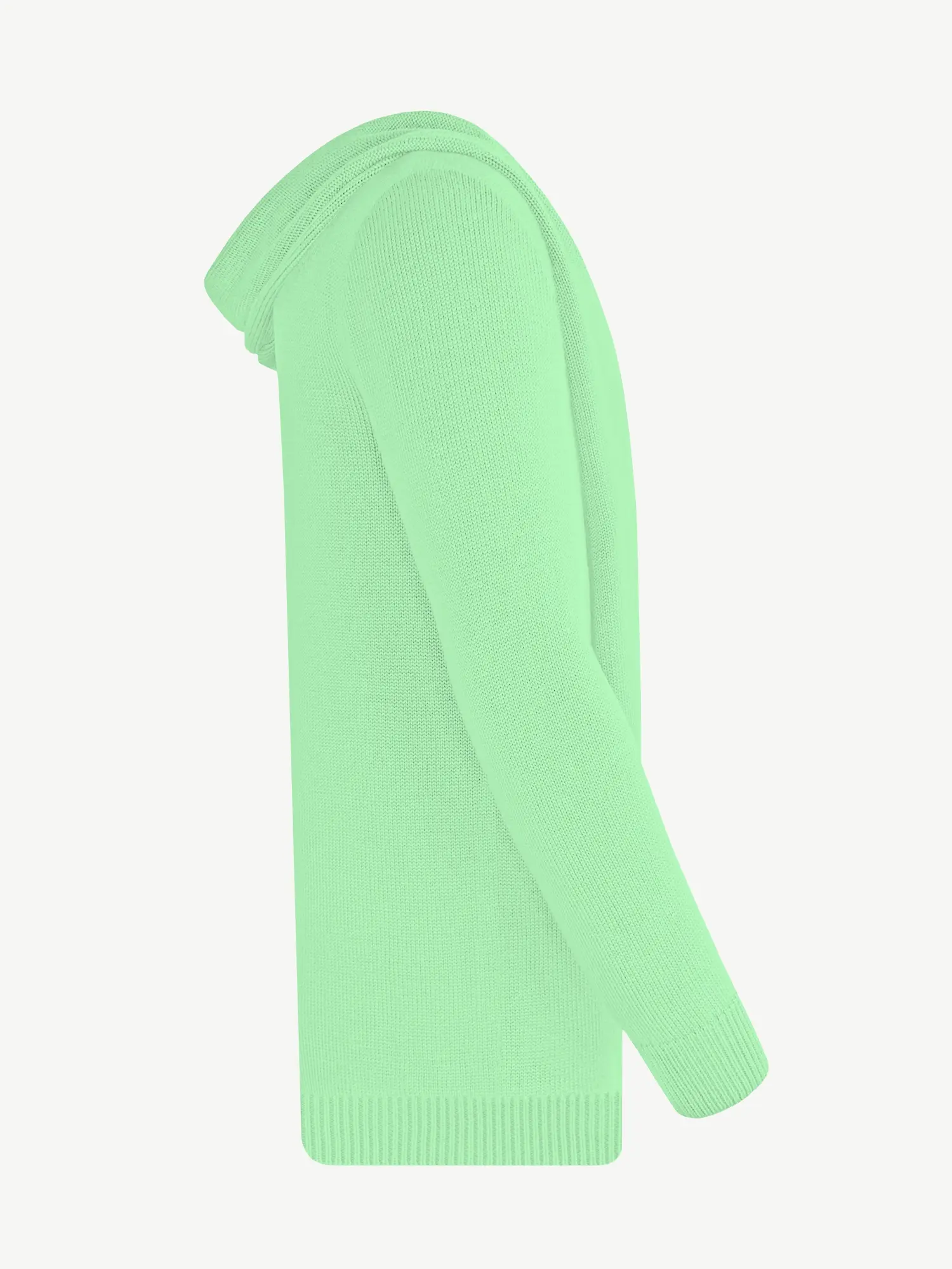 Кардиган с капюшоном из мягкой шерсти