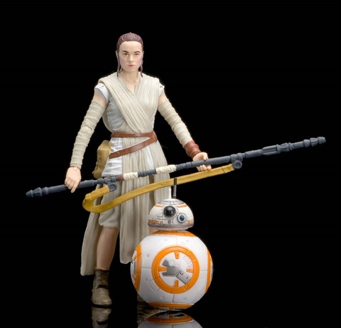 Фигурка Рей и БиБи-8 Пробуждение силы Black Series