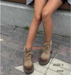 Ботинки зима нат. кожа по 6 пар (36-40)р./ 02-3