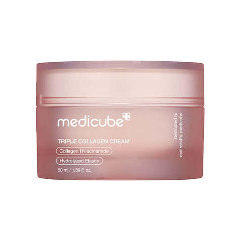 Medicube Triple Collagen Cream 4.0, Питательный крем с коллагеном и ниацинамидом, 50 мл