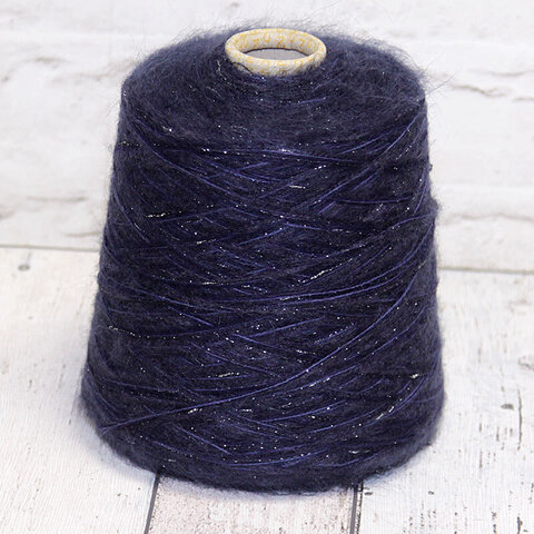 Смотка с кидмохером 180 темно-синий с блеском