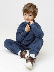 комбинезон  для мальчика  ФЛ 60005/н/9 ГР