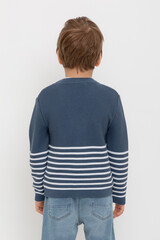 кардиган  для мальчика  КВ 30153/джинс